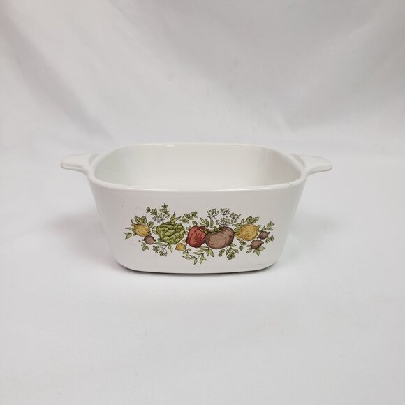 Corning Ware Petite Casserole Dish Spice of Life P-43-B 2.75 cup VTG EXCELLENT!! - Picture 5 of 10